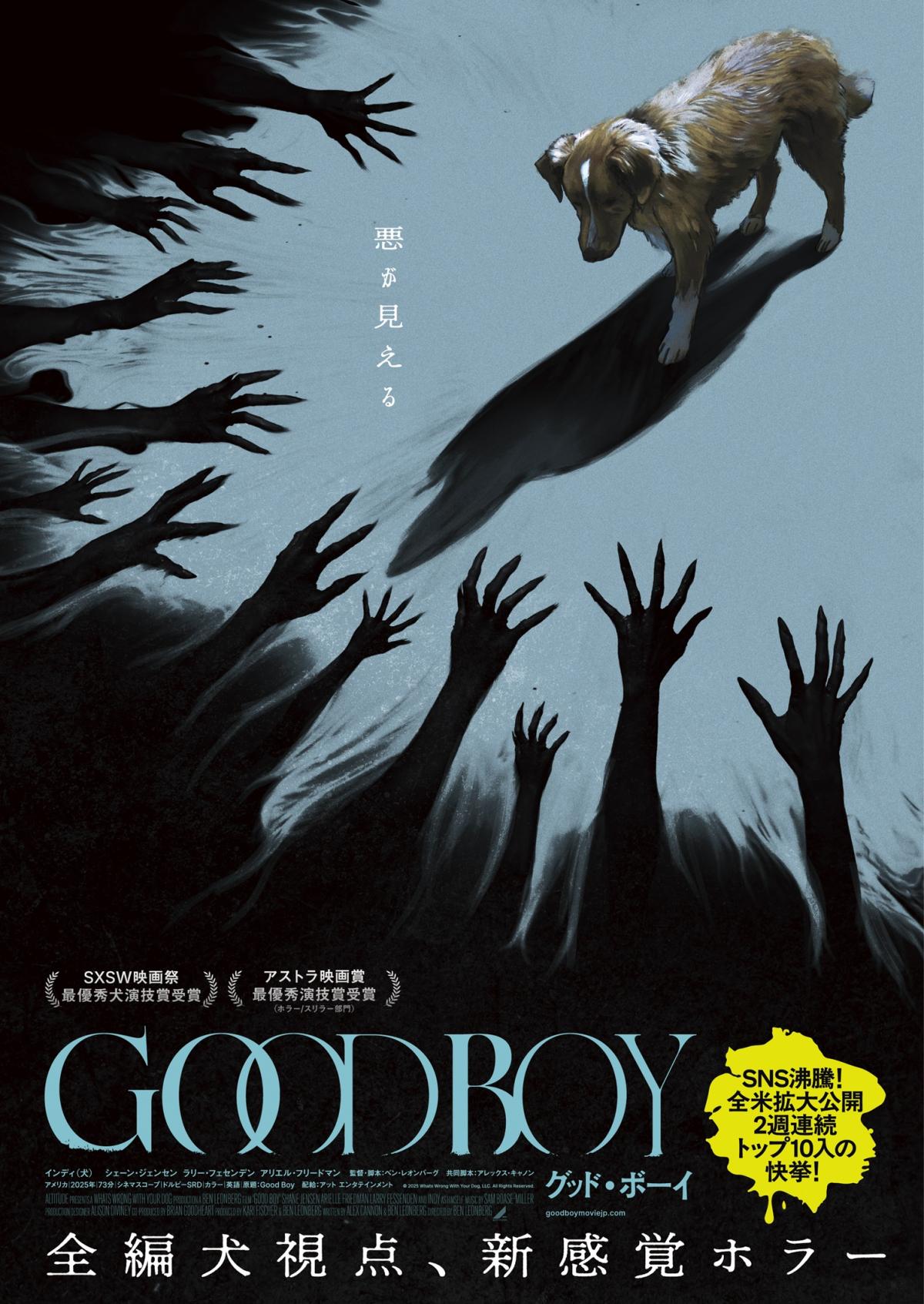 2026年7月公開のおすすめ映画・後編_『GOOD BOY／グッド・ボーイ』