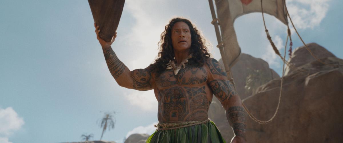 実写版『モアナと伝説の海』レビュー？マウイ
