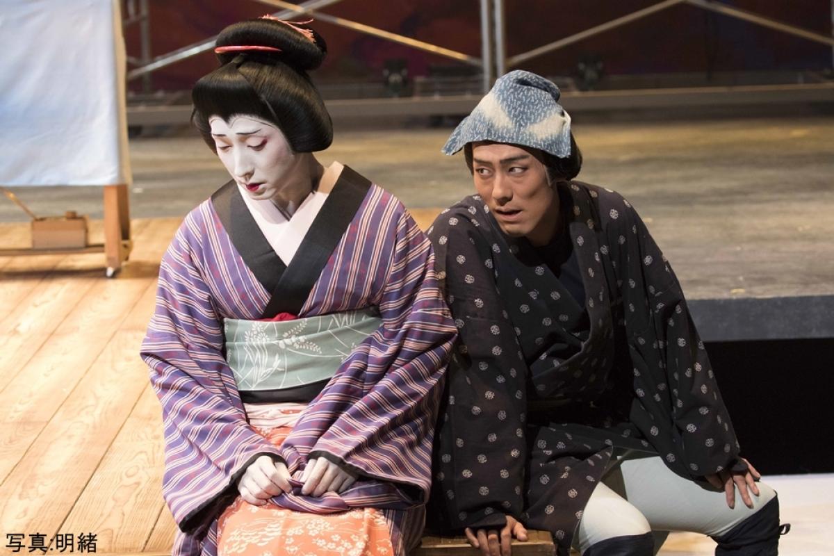 NEWシネマ歌舞伎『四谷怪談』_直助演じる中村勘九郎・お袖を演じる中村七之助