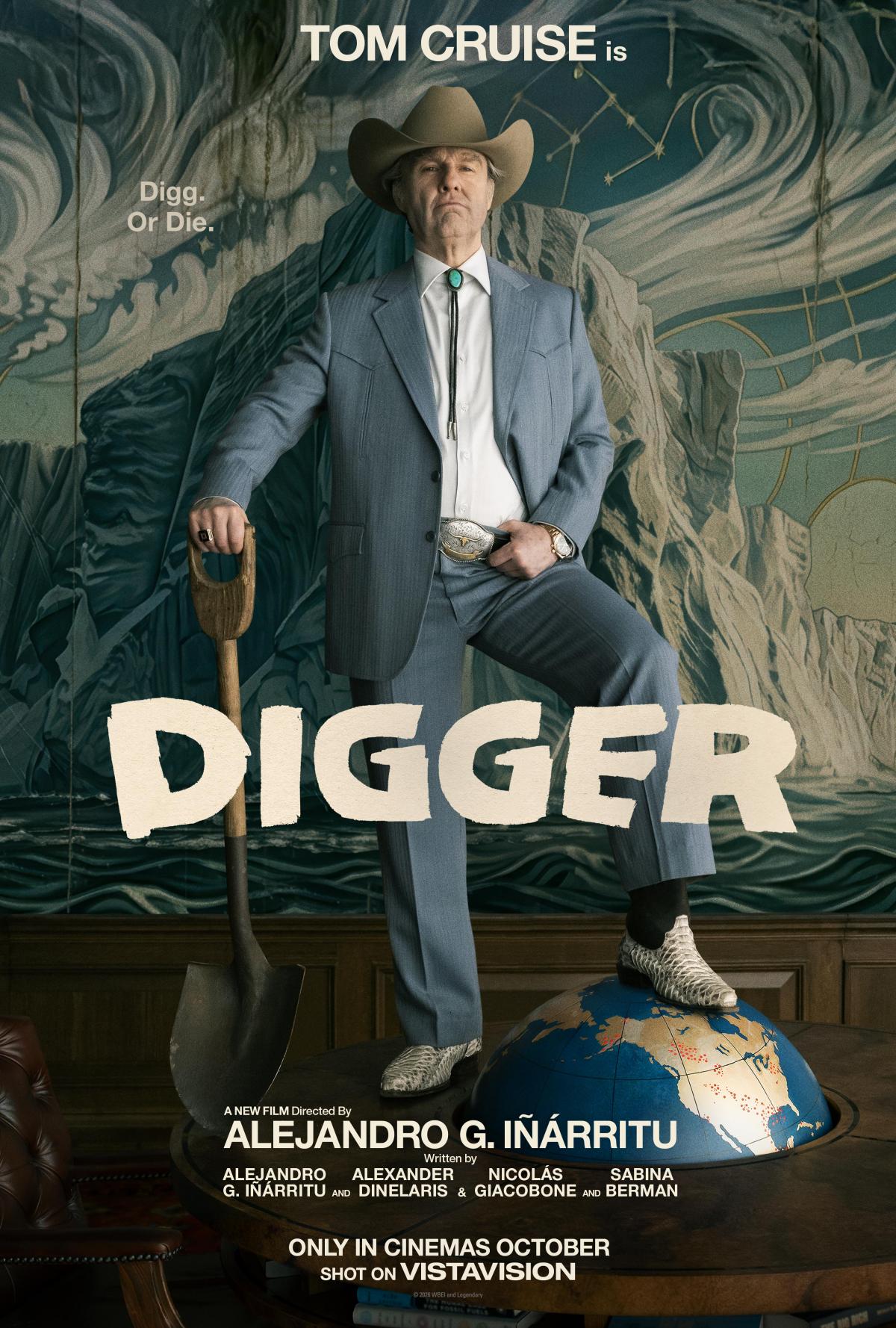 2026年10月公開おすすめ映画_『DIGGER／ディガー』＿トム・クルーズ_ポスター